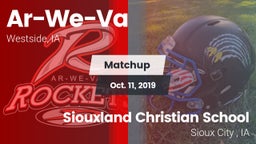 Matchup: Ar-We-Va vs. Siouxland Christian School 2019