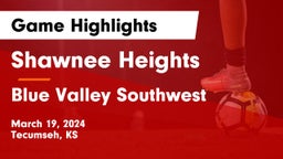 Shawnee Heights  vs Blue Valley Southwest  Game Highlights - March 19, 2024