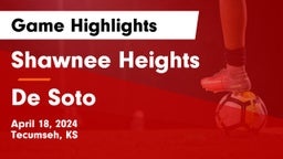 Shawnee Heights  vs De Soto  Game Highlights - April 18, 2024