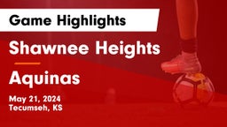 Shawnee Heights  vs Aquinas Game Highlights - May 21, 2024