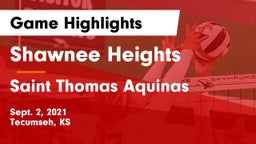 Shawnee Heights  vs Saint Thomas Aquinas  Game Highlights - Sept. 2, 2021