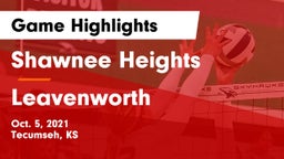 Shawnee Heights  vs Leavenworth  Game Highlights - Oct. 5, 2021