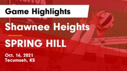 Shawnee Heights  vs SPRING HILL  Game Highlights - Oct. 16, 2021