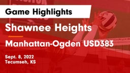 Shawnee Heights  vs Manhattan-Ogden USD383 Game Highlights - Sept. 8, 2022