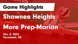 Shawnee Heights  vs More Prep-Marian  Game Highlights - Oct. 8, 2022