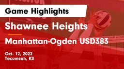 Shawnee Heights  vs Manhattan-Ogden USD383 Game Highlights - Oct. 12, 2022