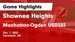 Shawnee Heights  vs Manhattan-Ogden USD383 Game Highlights - Oct. 7, 2023