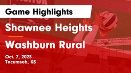 Shawnee Heights  vs Washburn Rural  Game Highlights - Oct. 7, 2023