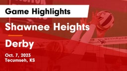 Shawnee Heights  vs Derby  Game Highlights - Oct. 7, 2023