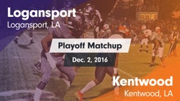 Matchup: Logansport vs. Kentwood  2016