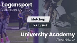 Matchup: Logansport vs. University Academy 2018