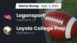 Recap: Logansport  vs. Loyola College Prep  2022