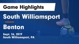 South Williamsport  vs Benton Game Highlights - Sept. 26, 2019