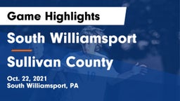 South Williamsport  vs Sullivan County Game Highlights - Oct. 22, 2021