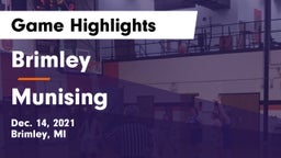 Brimley  vs Munising  Game Highlights - Dec. 14, 2021