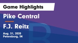 Pike Central  vs F.J. Reitz  Game Highlights - Aug. 31, 2020