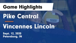 Pike Central  vs Vincennes Lincoln  Game Highlights - Sept. 12, 2020