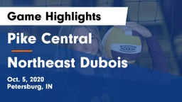 Pike Central  vs Northeast Dubois Game Highlights - Oct. 5, 2020