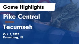 Pike Central  vs Tecumseh  Game Highlights - Oct. 7, 2020