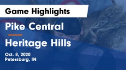 Pike Central  vs Heritage Hills  Game Highlights - Oct. 8, 2020