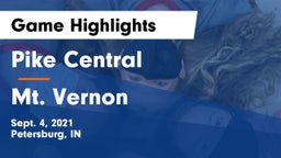 Pike Central  vs Mt. Vernon  Game Highlights - Sept. 4, 2021