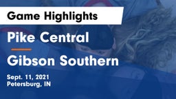 Pike Central  vs Gibson Southern  Game Highlights - Sept. 11, 2021