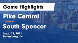 Pike Central  vs South Spencer  Game Highlights - Sept. 23, 2021