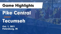 Pike Central  vs Tecumseh  Game Highlights - Oct. 1, 2021