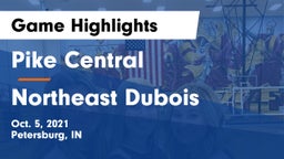 Pike Central  vs Northeast Dubois  Game Highlights - Oct. 5, 2021
