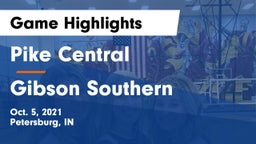 Pike Central  vs Gibson Southern  Game Highlights - Oct. 5, 2021