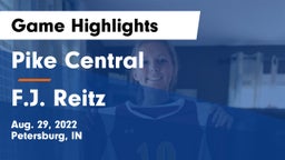 Pike Central  vs F.J. Reitz  Game Highlights - Aug. 29, 2022