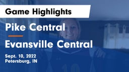 Pike Central  vs Evansville Central  Game Highlights - Sept. 10, 2022