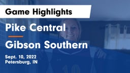 Pike Central  vs Gibson Southern  Game Highlights - Sept. 10, 2022