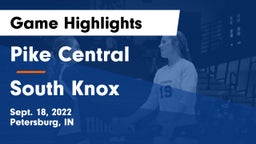 Pike Central  vs South Knox  Game Highlights - Sept. 18, 2022