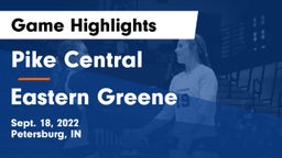 Pike Central  vs Eastern Greene  Game Highlights - Sept. 18, 2022