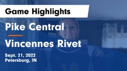 Pike Central  vs Vincennes Rivet  Game Highlights - Sept. 21, 2022