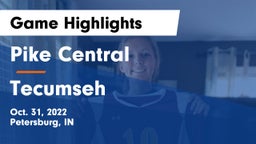 Pike Central  vs Tecumseh  Game Highlights - Oct. 31, 2022
