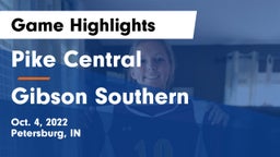 Pike Central  vs Gibson Southern  Game Highlights - Oct. 4, 2022