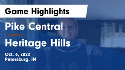 Pike Central  vs Heritage Hills  Game Highlights - Oct. 6, 2022