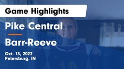 Pike Central  vs Barr-Reeve  Game Highlights - Oct. 13, 2022