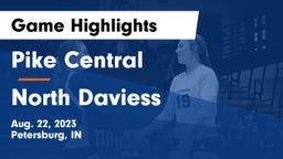 Pike Central  vs North Daviess  Game Highlights - Aug. 22, 2023