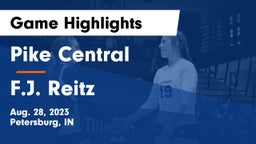 Pike Central  vs F.J. Reitz  Game Highlights - Aug. 28, 2023