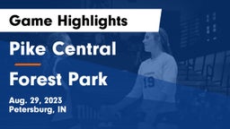 Pike Central  vs Forest Park  Game Highlights - Aug. 29, 2023