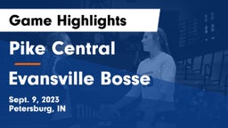 Pike Central  vs Evansville Bosse Game Highlights - Sept. 9, 2023
