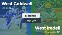 Matchup: West Caldwell vs. West Iredell  2017