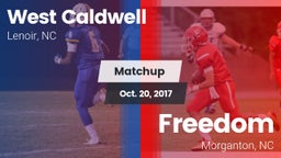 Matchup: West Caldwell vs. Freedom  2017