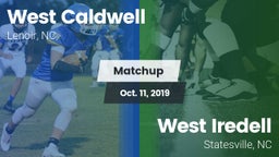 Matchup: West Caldwell vs. West Iredell  2019