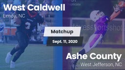 Matchup: West Caldwell vs. Ashe County  2020