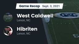 Recap: West Caldwell  vs. Hibriten  2021