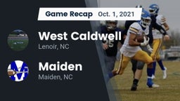 Recap: West Caldwell  vs. Maiden  2021